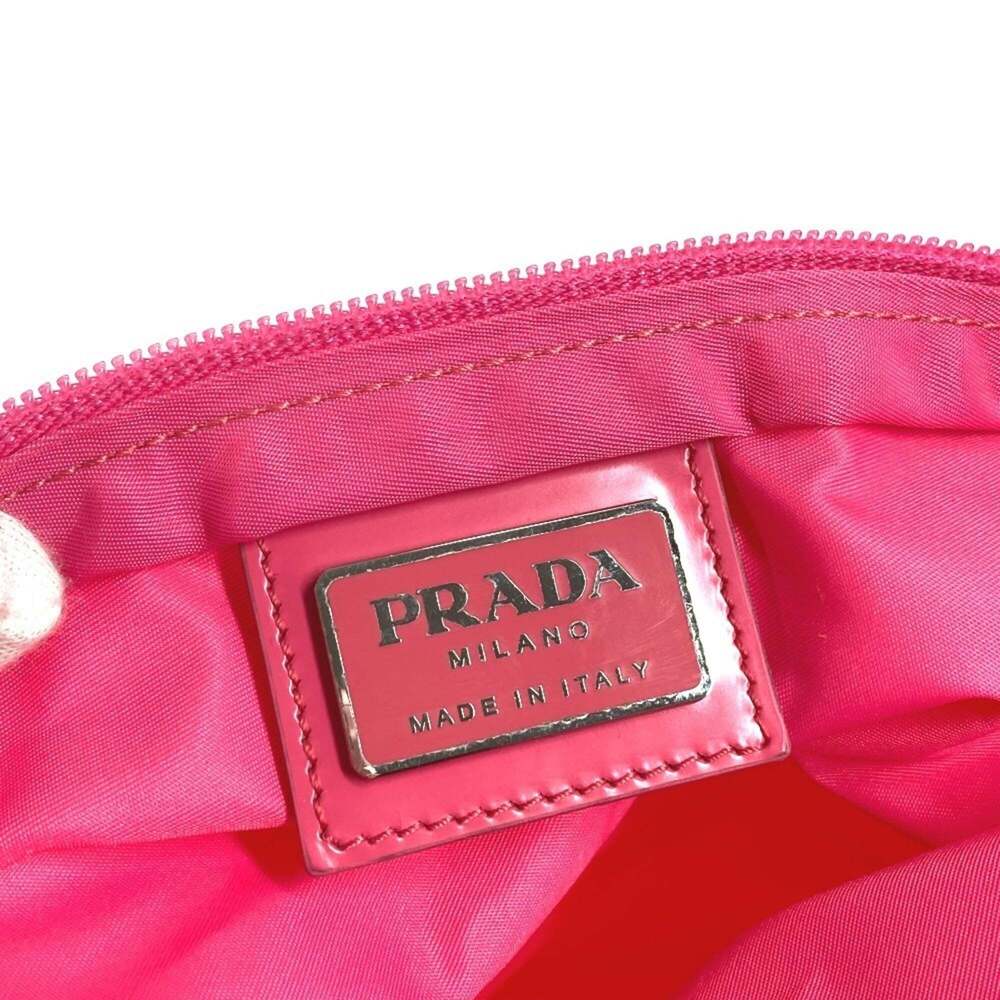 PRADA Triangle Logo Plate Bag, Crossbody Pouch, Shoulder Nylon, Men's, Women'... - Picture 12 of 16